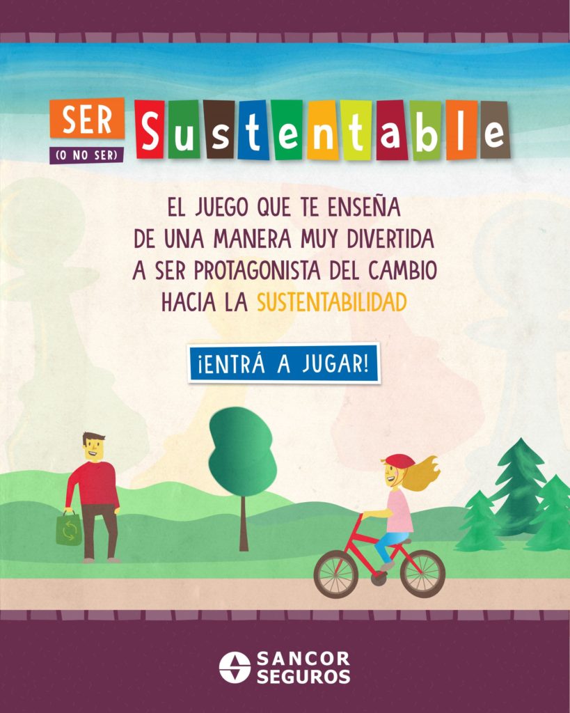 Grupo Sancor Seguros presentó un juego virtual para concientizar en temas de sustentabilidad